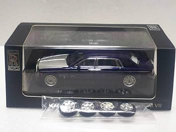 Amazon | 1/64 ロールスロイス ファントムⅦ ネイビー シルバー